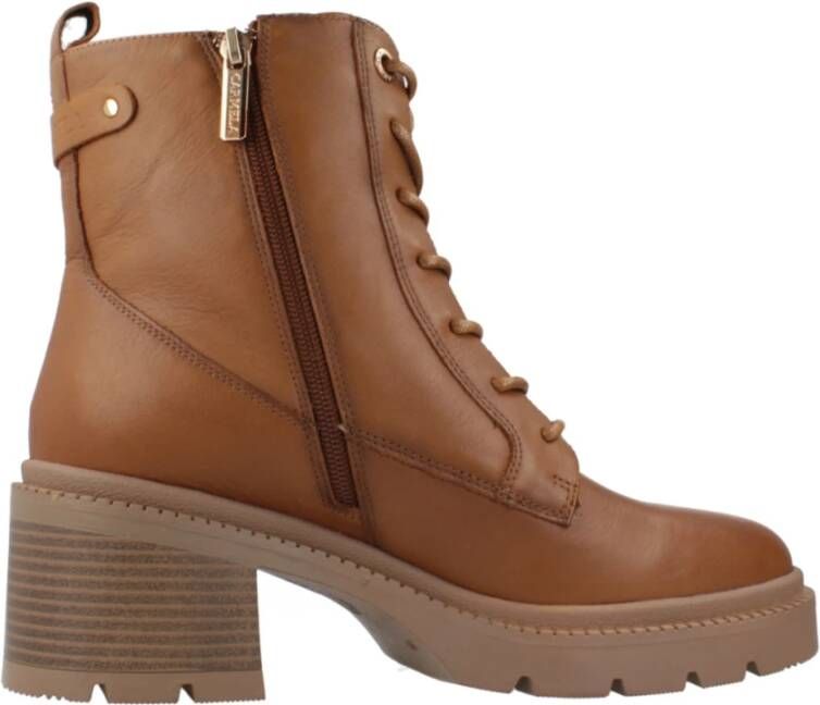 Carmela Stijlvolle Veterschoenen Brown Dames