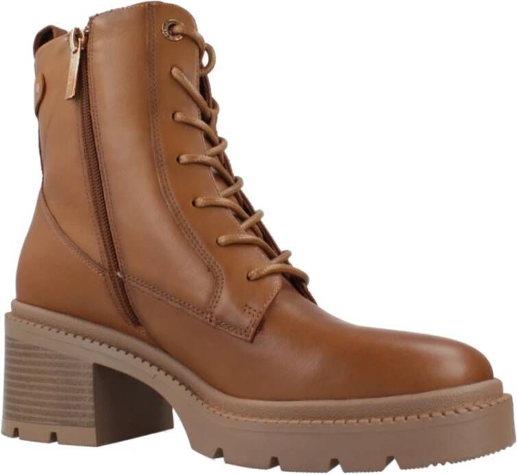 Carmela Stijlvolle Veterschoenen Brown Dames