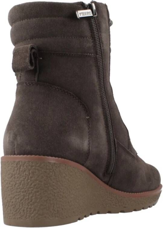 Carmela Stijlvolle Veterschoenen Gray Dames