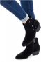 Carmela Western Style Cowboy Boots Black Dames - Thumbnail 2