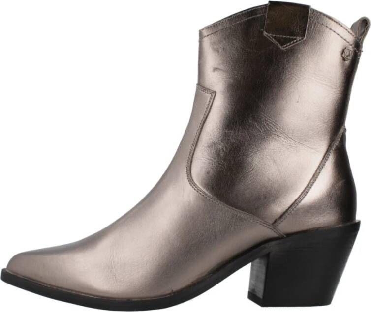 Carmela Western Style Cowboy Boots Gray Dames