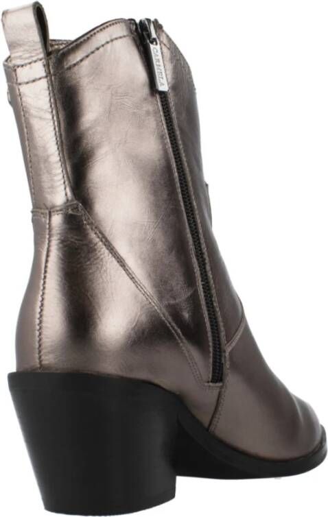 Carmela Western Style Cowboy Boots Gray Dames