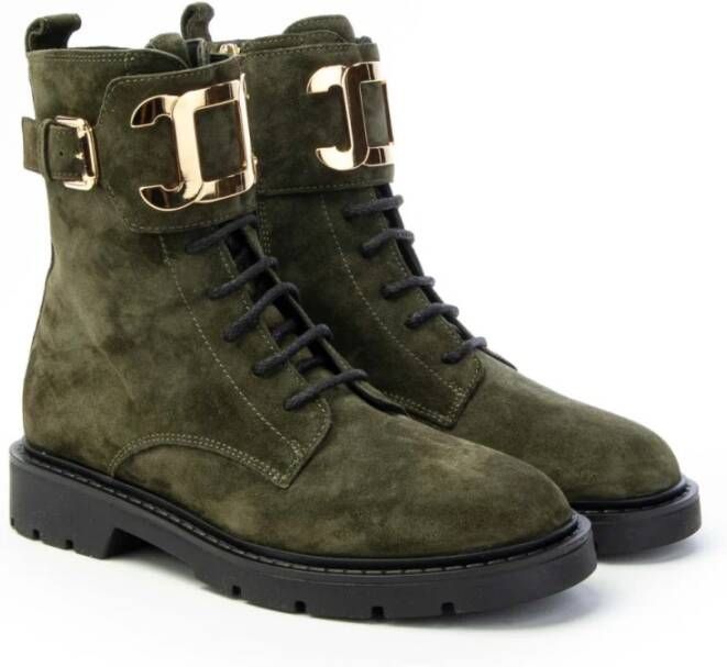 Carmens Ankle Boots Groen Dames