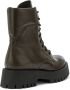 Carmens Chunky Sole Combat Boot voor Urban Look Green Dames - Thumbnail 3