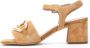 Carmens Flat Sandals Beige Dames - Thumbnail 4