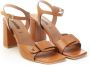 Carmens High Heel Sandals Bruin Dames - Thumbnail 2