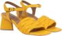 Carmens High Heel Sandals Yellow Dames - Thumbnail 3