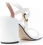 Carmens High Heel Sandals White Dames - Thumbnail 3