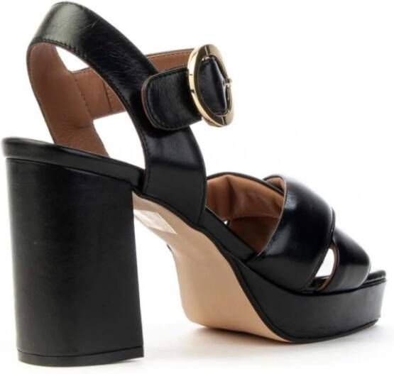 Carmens High Heel Sandals Zwart Dames