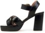 Carmens High Heel Sandals Zwart Dames - Thumbnail 4