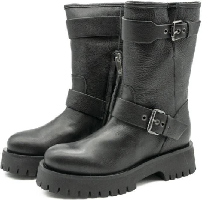 Carmens Kerry Buckle Zwarte Schoenen Black Dames