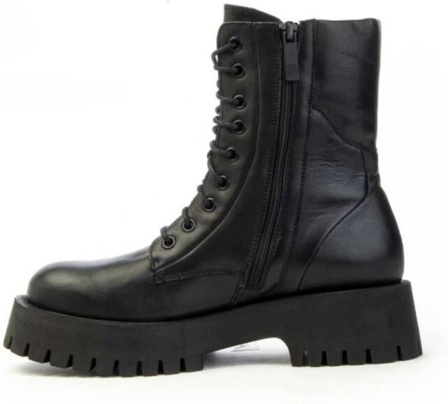 Carmens Kerry Daily Chunky Combatlaars Black Dames