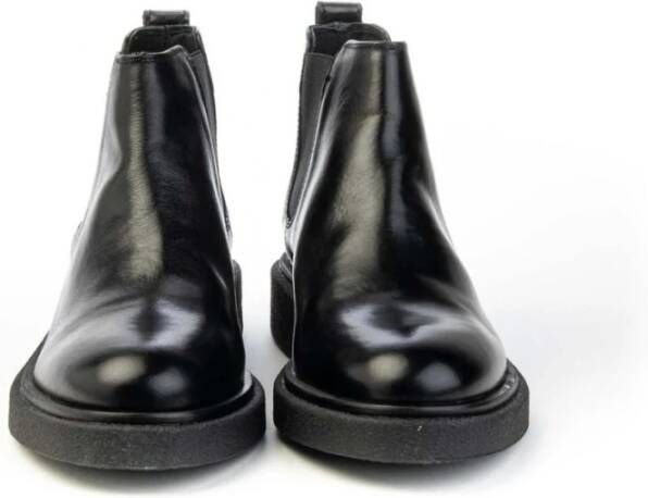 Carmens Klassieke Brook Low Chelsea Boot Black Dames