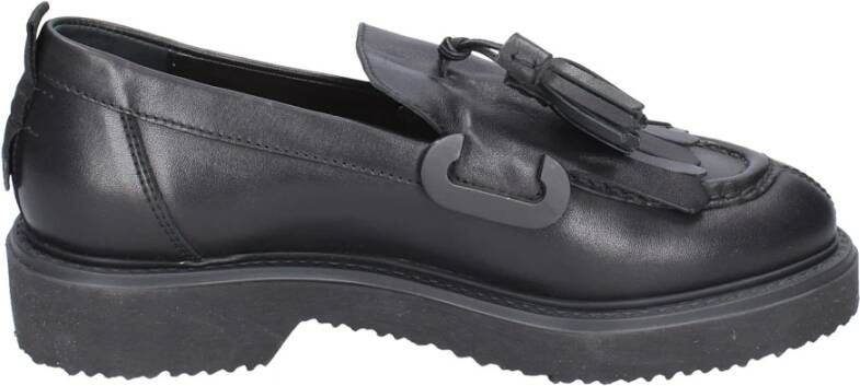 Carmens Leren Loafers voor Vrouwen Black Dames