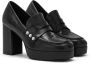 Carmens Loafer met vierkante hak en studs Black Dames - Thumbnail 2