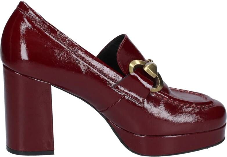 Carmens Patentleren Loafers voor Vrouwen Red Dames