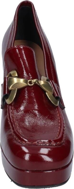 Carmens Patentleren Loafers voor Vrouwen Red Dames