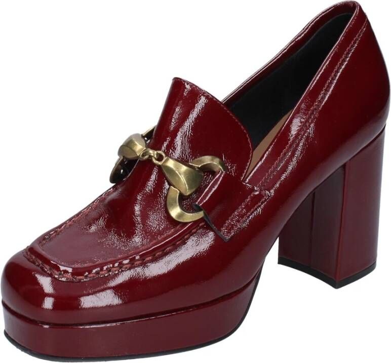 Carmens Patentleren Loafers voor Vrouwen Red Dames