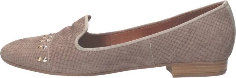 Carmens Python Loafers voor Vrouwen Gray Dames