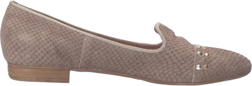 Carmens Python Loafers voor Vrouwen Gray Dames