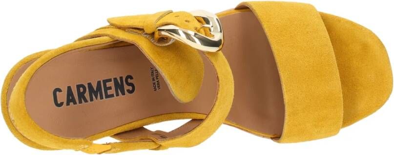 Carmens Sandalen Geel Yellow Dames