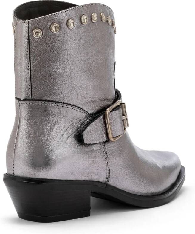 Carmens Studded Westernlaarzen Gray Dames