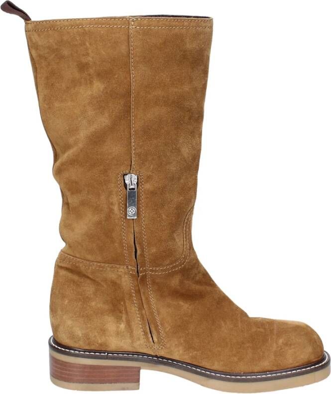 Carmens Suede Dameslaarzen Brown Dames