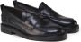 Carmens Zwarte leren loafers met pennyhouder Black Dames - Thumbnail 2