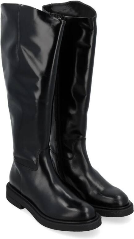 Carmens Zwarte Sierra Laars Stijlvol Model Black Dames