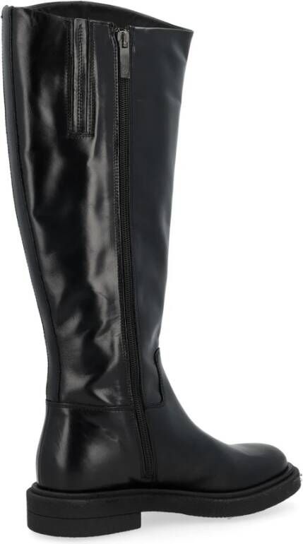 Carmens Zwarte Sierra Laars Stijlvol Model Black Dames