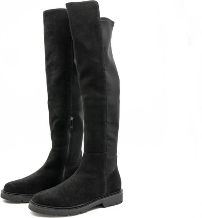 Carmens Zwarte Stretch Damesschoenen Aw24 Black Dames