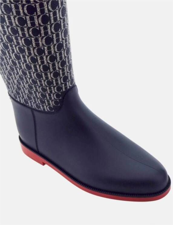 Carolina Herrera Boots Blue Dames