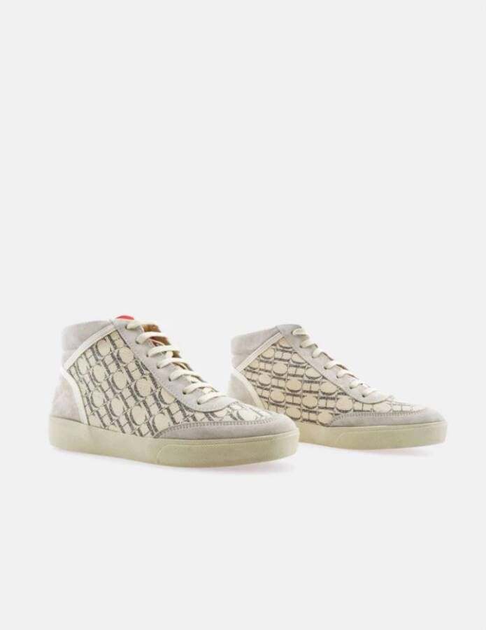 Carolina Herrera Caracas Leren Sneakers met Initialen Multicolor Dames