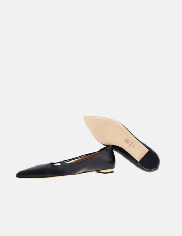 Carolina Herrera Flats Black Dames