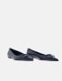 Carolina Herrera Flats Blue Dames - Thumbnail 2