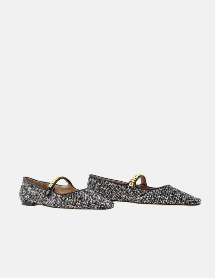 Carolina Herrera Flats Gray Dames