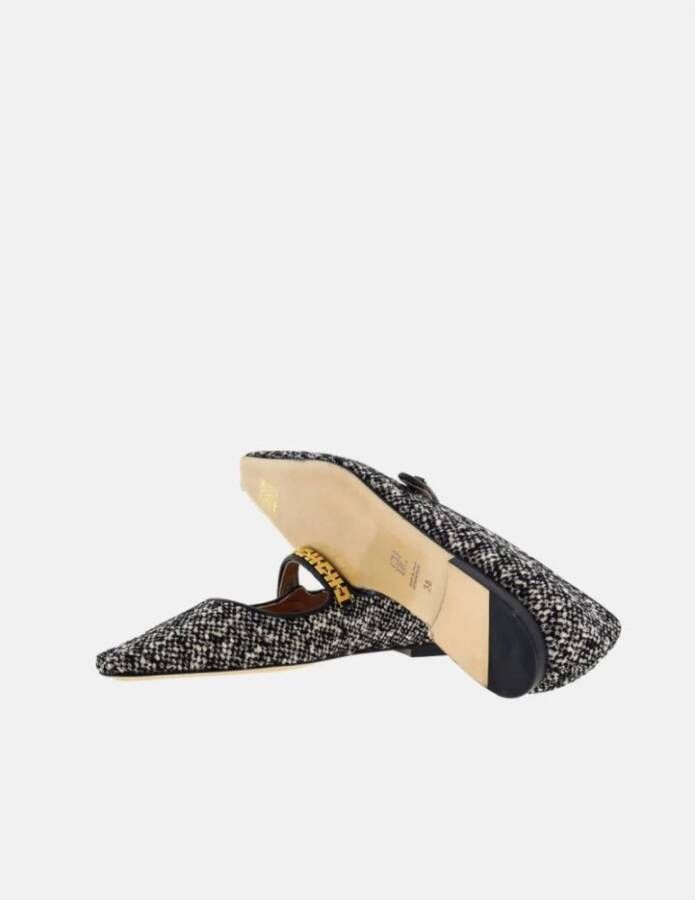 Carolina Herrera Flats Gray Dames