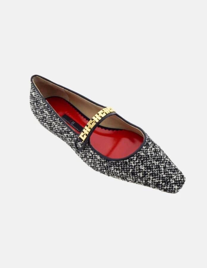 Carolina Herrera Flats Gray Dames