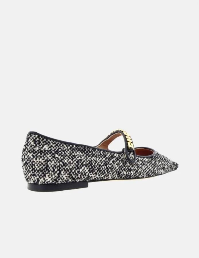 Carolina Herrera Flats Gray Dames