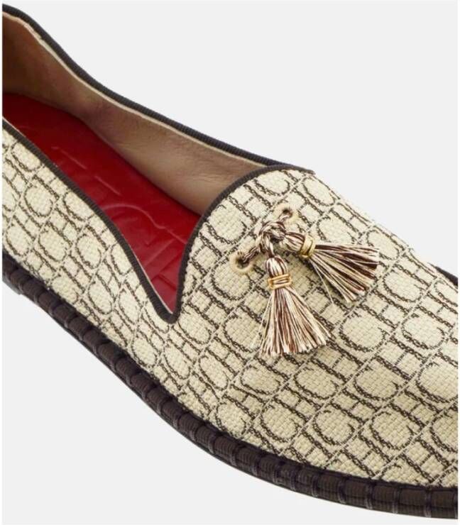 Carolina Herrera Flats Beige Dames