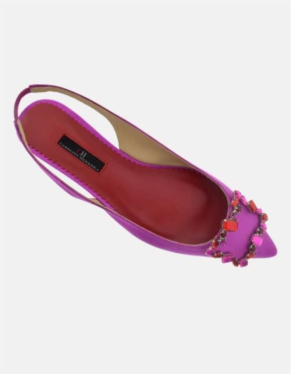 Carolina Herrera Flats Pink Dames