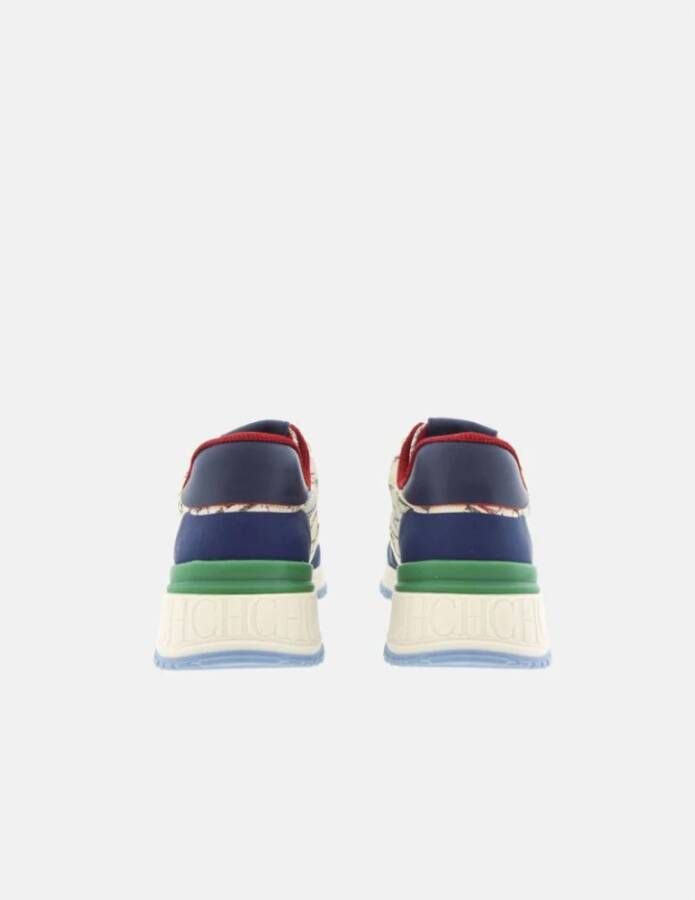 Carolina Herrera Kleurrijke Runner Sneakers met Chiribitas Multicolor Dames