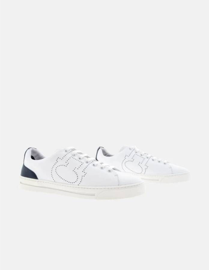 Carolina Herrera Leren Initialen Sneakers White Dames