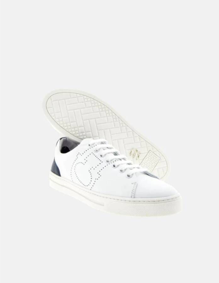 Carolina Herrera Leren Initialen Sneakers White Dames