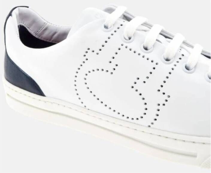 Carolina Herrera Leren Initialen Sneakers White Dames