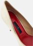 Carolina Herrera Platina Leren Pumps Gray Dames - Thumbnail 5