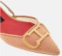 Carolina Herrera Platte Mesh Insignia Schoenen Beige Dames - Thumbnail 5