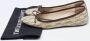 Carolina Herrera Pre-owned Canvas flats Beige Dames - Thumbnail 9