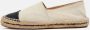 Carolina Herrera Pre-owned Canvas flats Beige Dames - Thumbnail 2