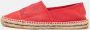 Carolina Herrera Pre-owned Canvas flats Red Dames - Thumbnail 2